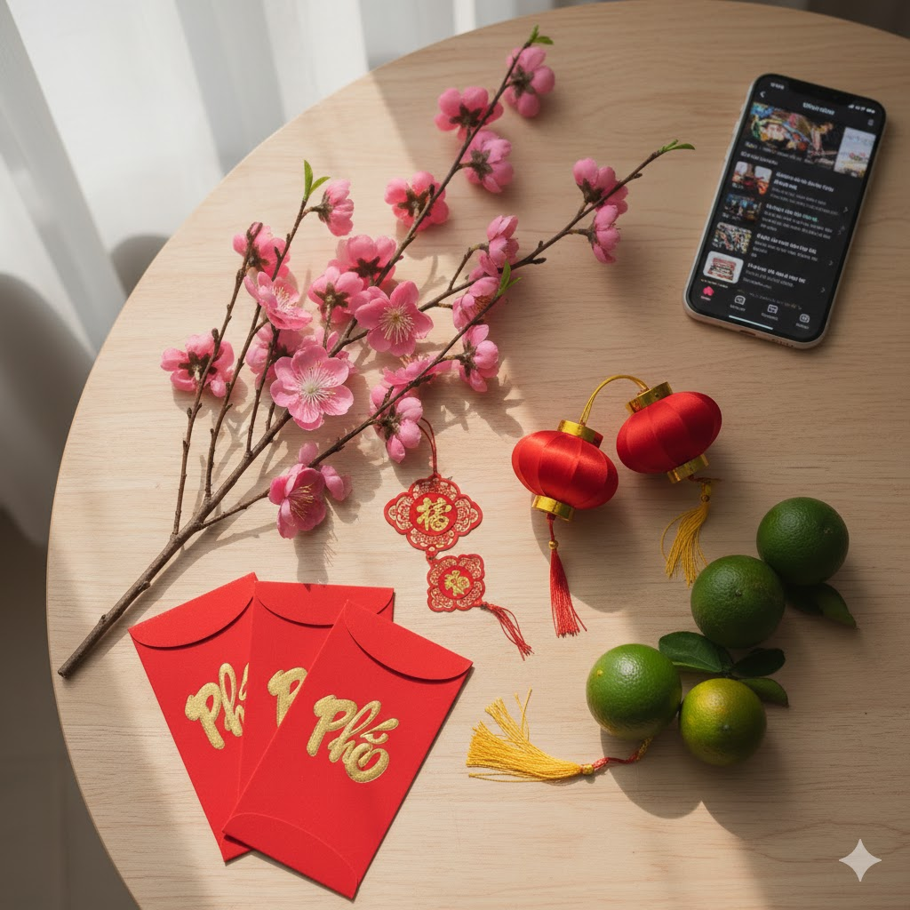 Làm sao để bán decor Tết hiệu quả qua TikTok – Kết hợp content & thương mại