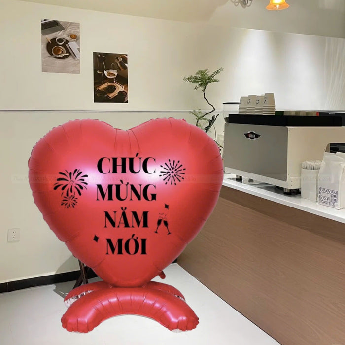 Bóng Nhôm Trang Trí Tết Bính Ngọ 2026 - Bóng nhôm Chúc mừng năm mới